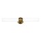 Dweled Juliet 27in LED Bathroom Vanity or Wall Light 3000K in Aged Brass WS-350 - alternate 3